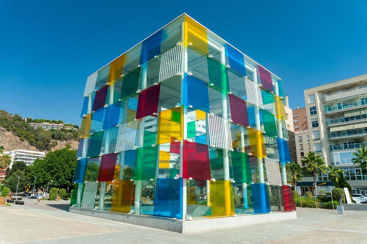 Del Parque Flats Malagueta Beach マラガ エクステリア 写真